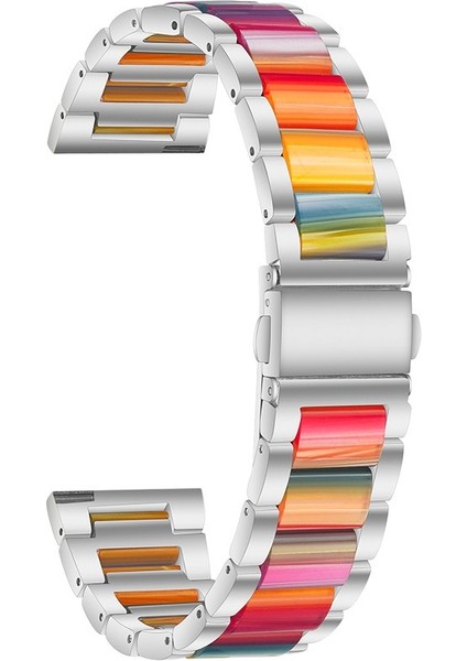 Garmin Venu/vivoactive 3 Müzik Için 20MM Ste+Reçine Kayış (Yurt Dışından)