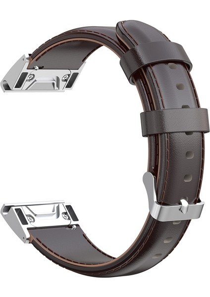 Yağ Mumu Dana Derisi Garmin Fenix ​​6 / Fenix ​​7 Için Hızlı Yeniden Açılma Kayışı (Yurt Dışından)