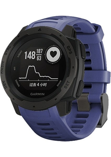 Garmin Instinct 22MM Için Silikon Bilek Kayışı (Yurt Dışından)