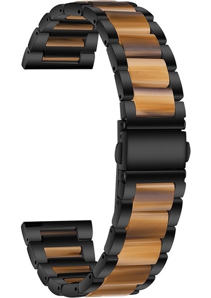 Garmin Venu/vivoactive 3 Müzik 20MM Için Ste+Reçine Kayış (Yurt Dışından)