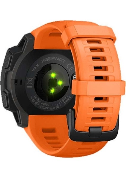 Garmin Instinct 22MM Için Silikon Bilek Kayışı (Yurt Dışından) modelleri