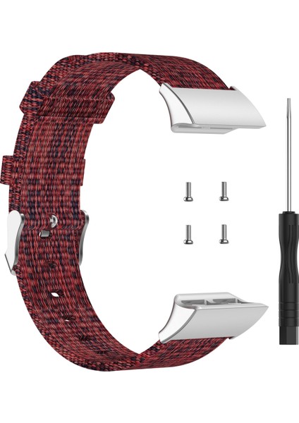 Garmin Forerunner 35/30 Için Naylon Kanvas Kordonlu Saat (Yurt Dışından)