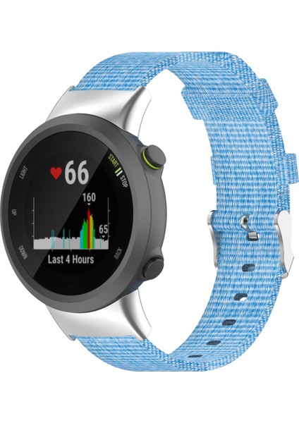 Garmin Forerunner 45 Için Naylon Kanvas Kordonlu Saat Garmin Forerunner 45 / 45S Için (Yurt Dışından) indirimleri