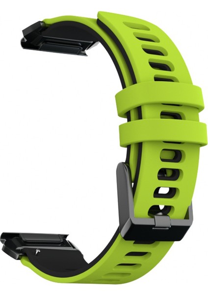 Garmin Fenix ​​6x Silikon Kordonlu Saat Için (Yurt Dışından)