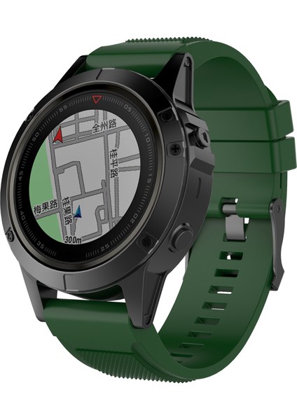 Garmin Fenix ​​5x (26MM) Silikon Bilek Kayışı Için (Yurt Dışından) modelleri