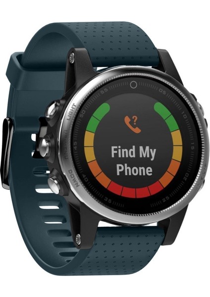 Fenix ​​5s 20MM Için Hızlı Çıkarılabilir Silikon Bilek Kayışı (Yurt Dışından)