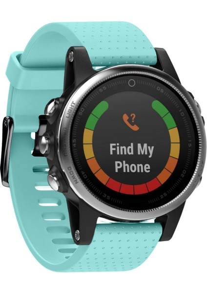 Fenix ​​5s 20MM Için Hızlı Çıkarılabilir Silikon Bilek Kayışı (Yurt Dışından)