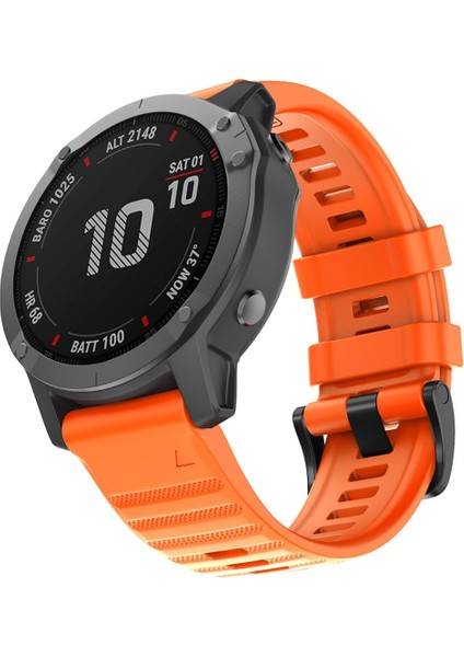 Garmin Fenix ​​6x 26MM Silikon Kayış Için (Yurt Dışından)