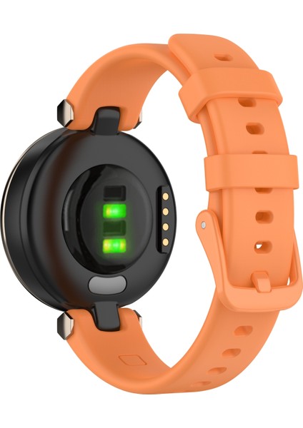 Garmin Lily Için Aletlerle Silikon Kordonlu Saat (Yurt Dışından)