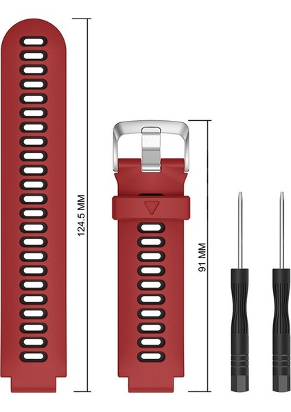 Garmin Forerunner 735XT Için Silikon Bilek Kayışı Kordonlu Saat (Yurt Dışından)