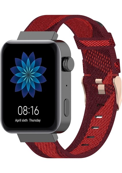 Xiaomi Mi Watch, Garmin Vivomove 3s / Vivoactive 4s Için Örgü Naylon Bilek Kayışı (Yurt Dışından)