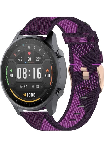 Xiaomi Mi Watch Color, Garmin Vivoactive 4 Için Örgü Naylon Bilek Kayışı Watch Band (Yurt Dışından)