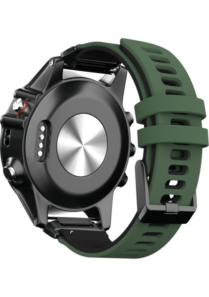 Garmin Fenix ​​6x Silikon Kordonlu Saat Için (Yurt Dışından)