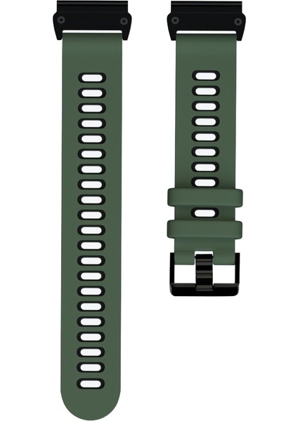 Garmin Fenix ​​6x Silikon Kordonlu Saat Için (Yurt Dışından)