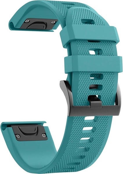 Fenix ​​5 22MM Için Hızlı Çıkarılabilir Silikon Bilek Kayışı (Yurt Dışından)