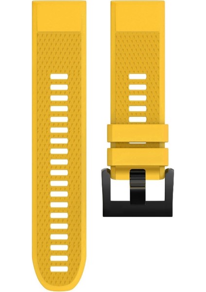 Fenix ​​5x 26MM Için Hızlı Çıkarılabilir Silikon Bilek Kayışı (Yurt Dışından)