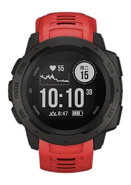 Garmin Instinct 22MM Için Silikon Bilek Kayışı (Yurt Dışından)