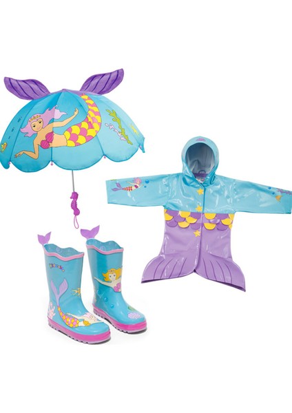 Deniz Kızı Çocuk Yağmur Çizmesi indirimleri