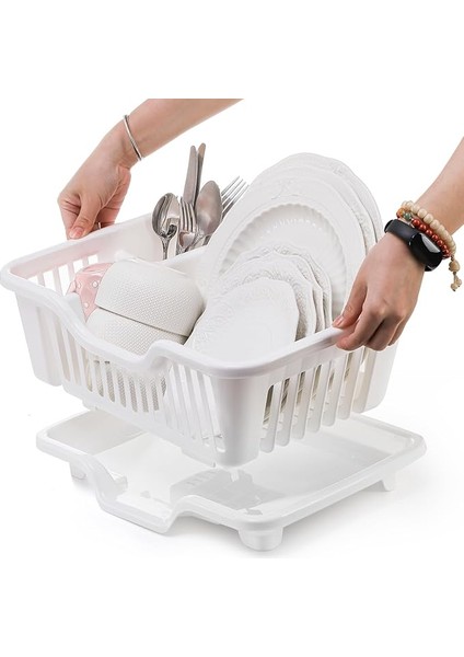 2 Adet Plastik Lavabo Bulaşık Kurutma Rafı Bulaşık Süzgeci Düzenleyici (Yurt Dışından) fiyatları