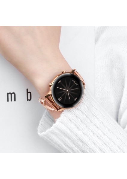 Garmin Vivoactive 3 Için 20MM Evrensel Metal Kordonlu Saat (Yurt Dışından)