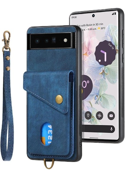 Google Piksel 6 Pro Manyetik Kapatma Premium Deri Ayrılabilir (Yurt Dışından) fırsatları