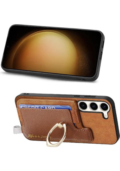 Samsung Galaxy S23 Artı Cüzdan Manyetik Halka Standı Tutucu Magsafe (Yurt Dışından)