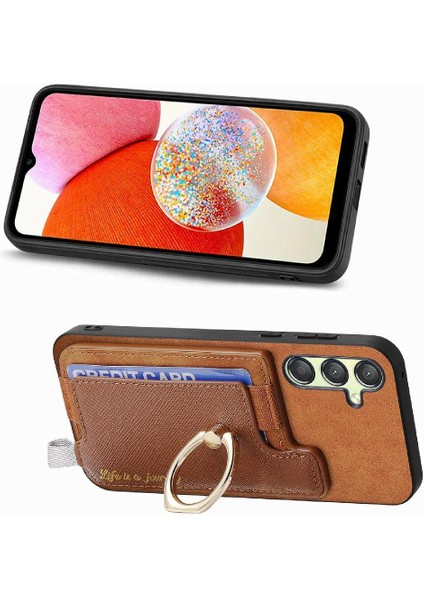 Samsung Galaxy A14 Magsafe Uyumlu Halka Standı Tutucu Cüzdan (Yurt Dışından) indirimleri