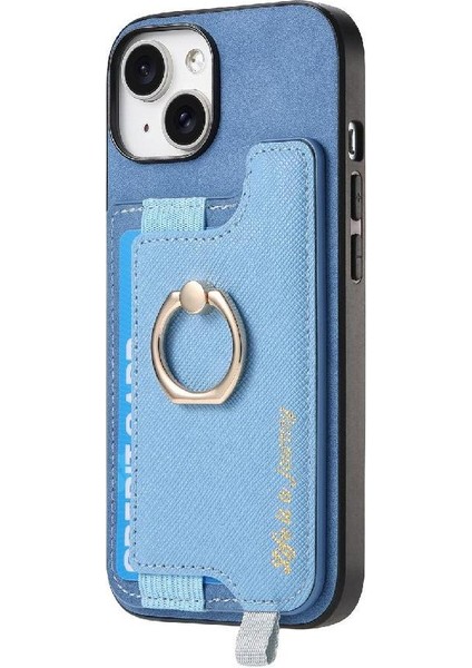 IPhone 14 Için Kılıf Halka Standı Tutucu Manyetik Cüzdan Magsafe Uyumlu (Yurt Dışından)