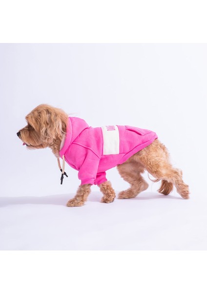Pembe Cute Hoodie Küçük ve Orta Irk fiyatları
