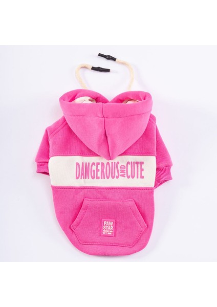 Pembe Cute Hoodie Küçük ve Orta Irk fırsatları