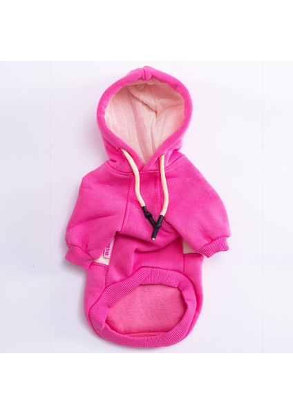 Pembe Cute Hoodie Küçük ve Orta Irk indirimleri
