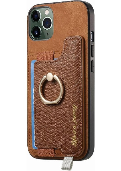 IPhone 11 Için Kılıf Pro Max Manyetik Magsafe Uyumlu Halka Standı Tutucu (Yurt Dışından)