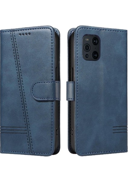 Oppo Için Filp Durumda Kredi Kartı Yuvası Cüzdan Telefon Kılıfı Pu ile X5 Pro Bulmak (Yurt Dışından)