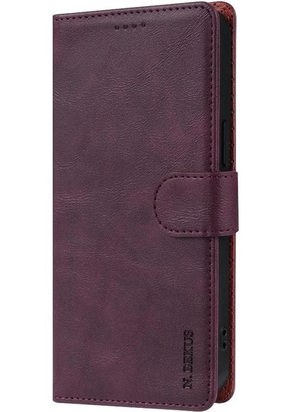 IPhone Xs Max Çift Katmanlı Koruma Için Flip Case Yan Cep Kart Yuvaları (Yurt Dışından)