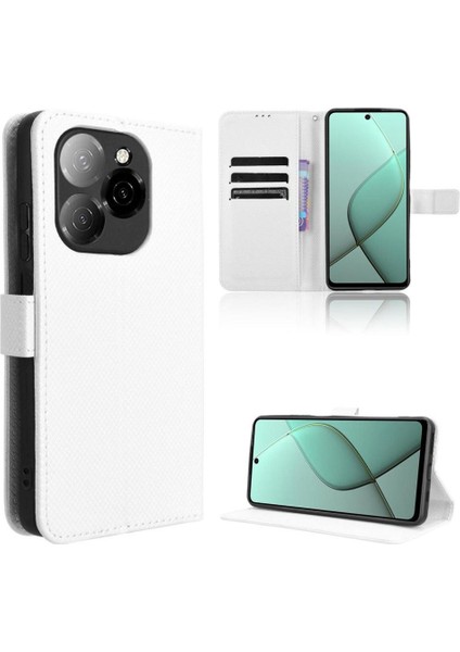 Tecno Spark 20 Pro 5g Kapak Kart Tutucu Kickstand Manyetik Cüzdan Için Kılıf (Yurt Dışından)