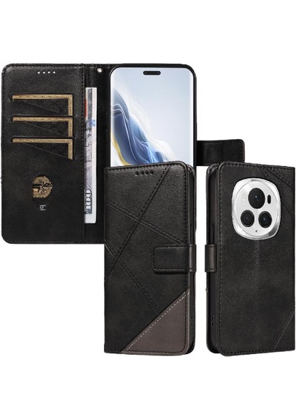 Onur Sihirli 6 Pro 5g Için Flip Case Deri Telefon Koruma Kılıfı ve Kart (Yurt Dışından) fiyatları