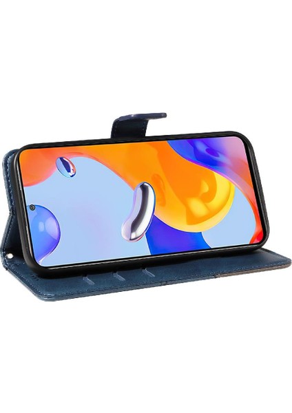 Elmas Dikiş Deri Telefon ile Xiaomi Redmi Not 11 4g Için Flip Case (Yurt Dışından) fırsatları