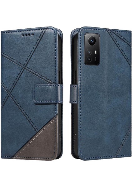 Elmas Dikiş Deri Telefon ile Xiaomi Redmi Not 11 4g Için Flip Case (Yurt Dışından) indirimleri