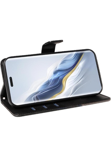 Onur Sihirli 6 Pro 5g Için Flip Case Deri Telefon Koruma Kılıfı ve Kart (Yurt Dışından) indirimleri