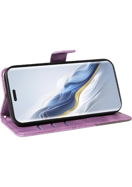 Onur Sihirli 6 Pro 5g Için Flip Case Deri Telefon Koruma Kılıfı ve Kart (Yurt Dışından) indirimleri