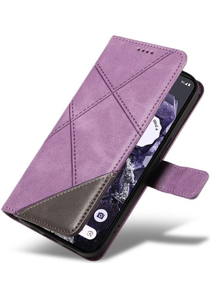 Google Pixel 9 Pro Yüksek Kalite ve Elmas ile Kart Yuvası Için Flip Case (Yurt Dışından)