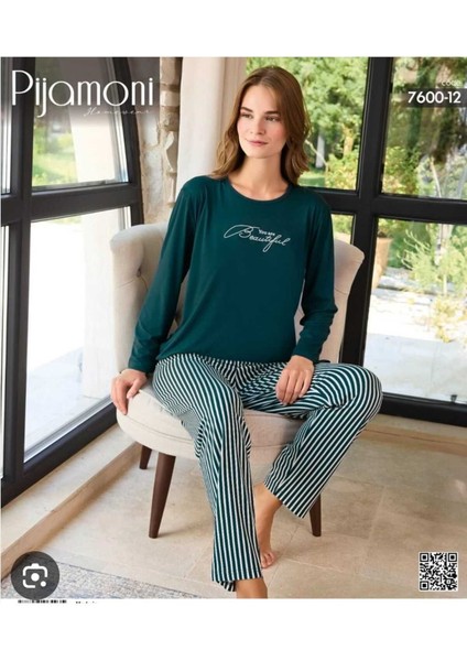 Çizgili Pijama Takımı