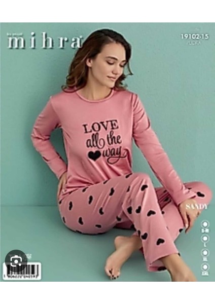Kadın Love Pijama Takımı