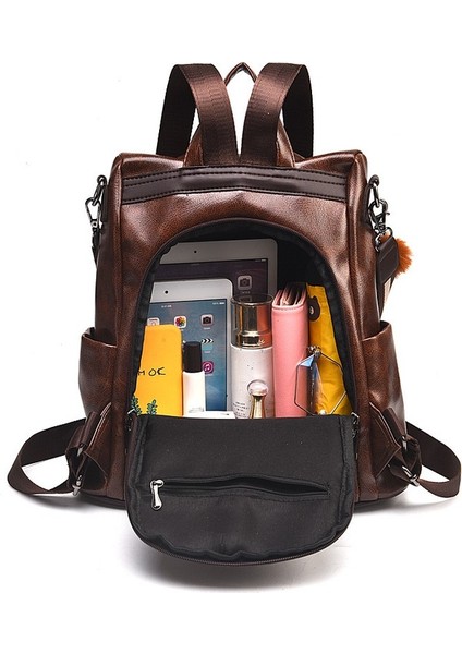 Bayanlar Naylon Hırsızlığa Karşı Hafif Seyahat Suya Dayanıklı Sırt Çantası (Yurt Dışından) modelleri