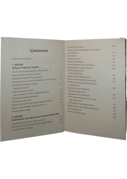 Rezonans Kanunu - Yaratıcı Dehanın Sırları 2 Kitap modelleri
