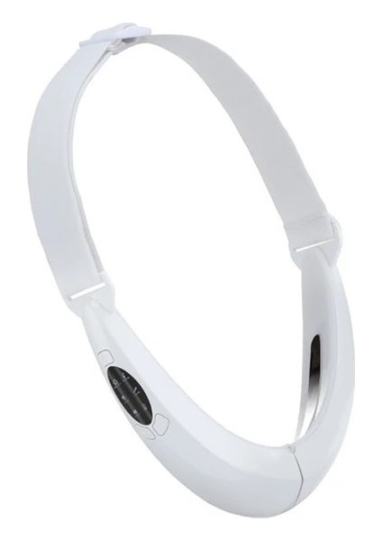 Beyaz Elektrikli V-Yüz Şekillendirme Masajı Katlanabilir Mikro Akım Taşınabilir Güzellik Enstrüman Yüz Kaldırma Cihazı LED Foton Terapisi (Yurt Dışından)