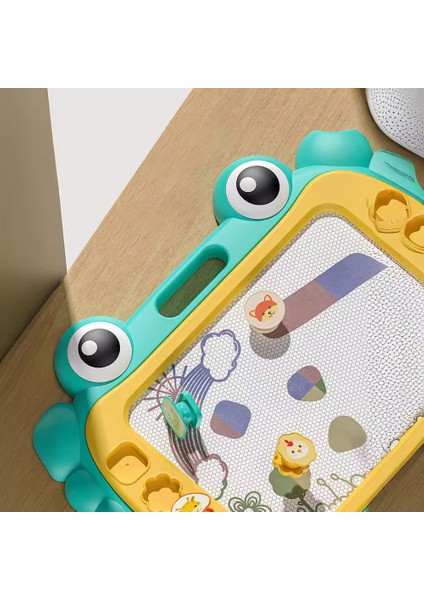 Çocuk Doodle Oyuncak Büyük Renkli Çizim Tahtası Manyetik Çizim Tahtası Yengeç Tarzı Yazı Tahtası (Yurt Dışından) fiyatları
