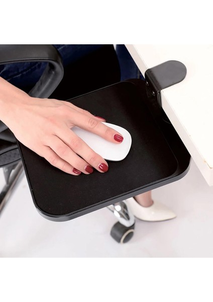 Katlanabilir Ergonomik Masa Genişletici Tepsisi Klavye Ahşap Platform Bileği Siyah (Yurt Dışından) indirimleri