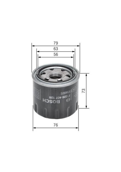 F026407128 Yağ Filtresi 50055447