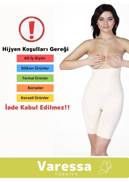 Özel Seri Iz Göstermeyen Kaydırmaz Yüksek Bel Karın Toparlayıcı Slip Korse fırsatları